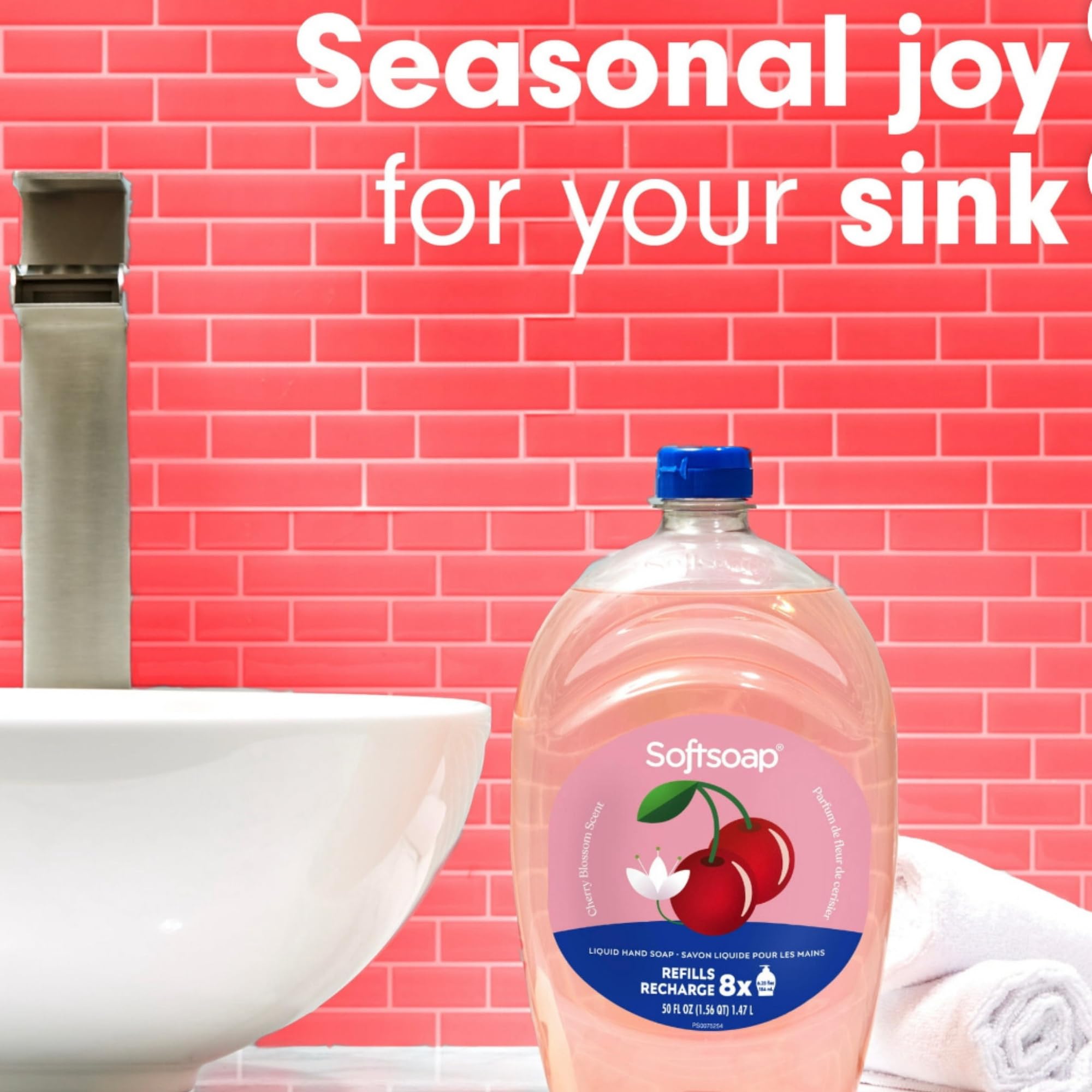 Recharge économique Softsoap réduisant les déchets.