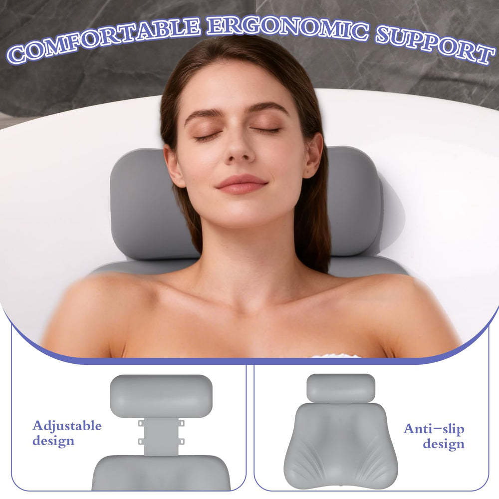 Silencieux et anti-choc avec le coussin SOGUELIN durant le bain.