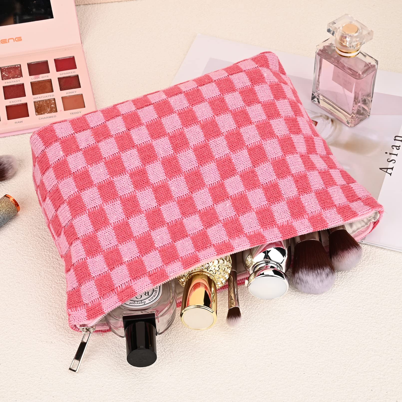 soidram sac beauté grande capacité, range tout ce dont vous avez besoin