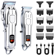 Soieho tondeuse-cheveux-professionnelle-sans-fil, coupe précise et autonome pour salon ou maison