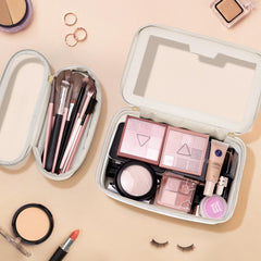 Soimeat étui-brosse-maquillage séparé; rangement dédié pour brosses et outils.
