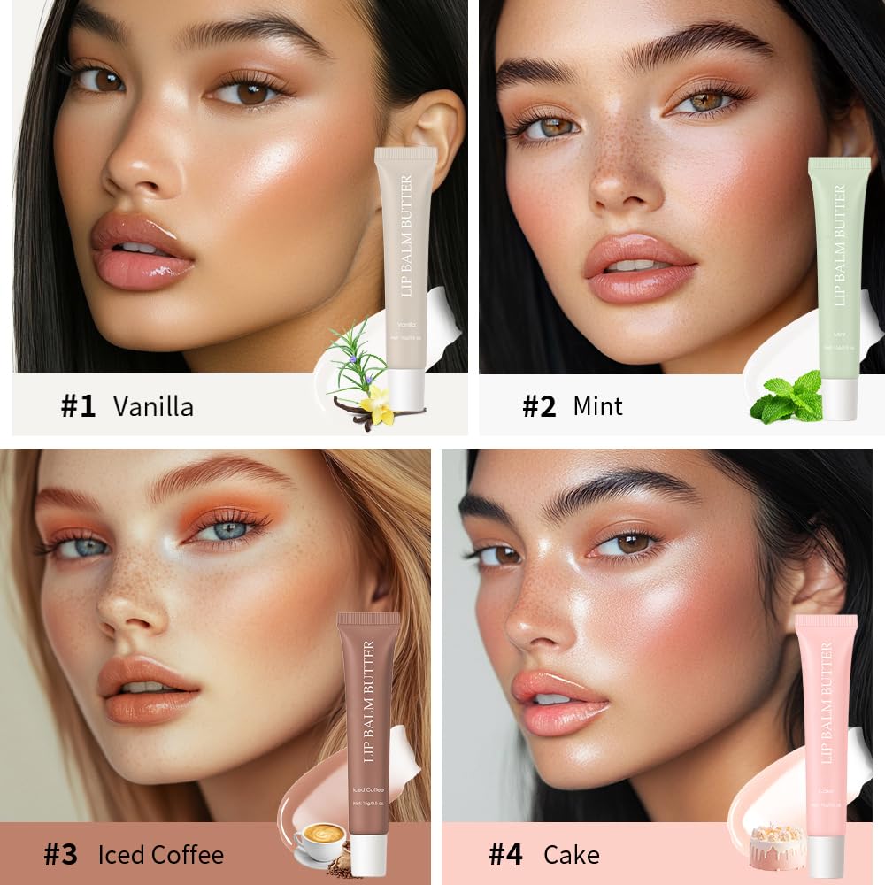 Teintes douces du Baume Lèvres Sokgo pour différents looks.
