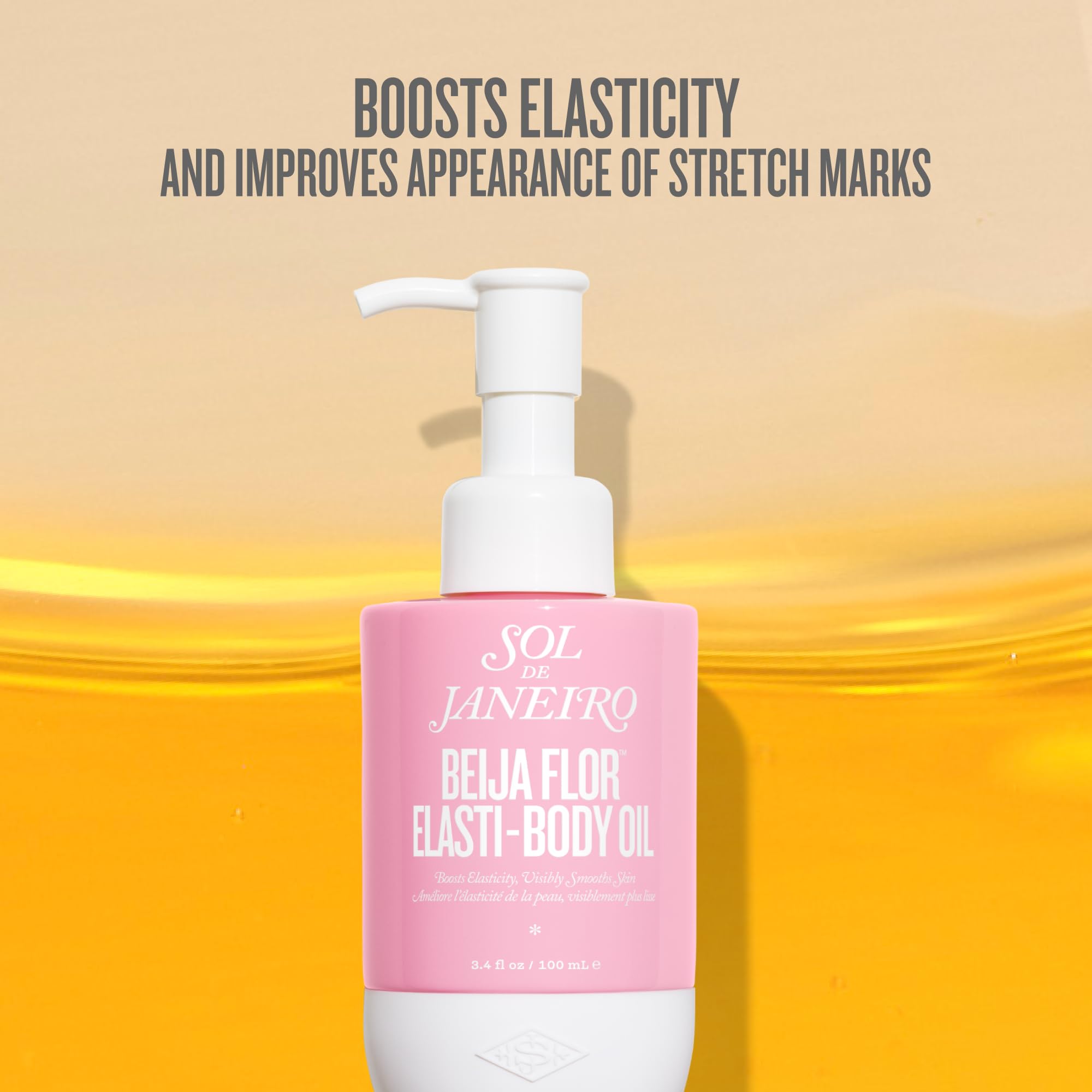 Beija Flor Elasti-Body Oil goutte d'huile prête à nourrir la peau