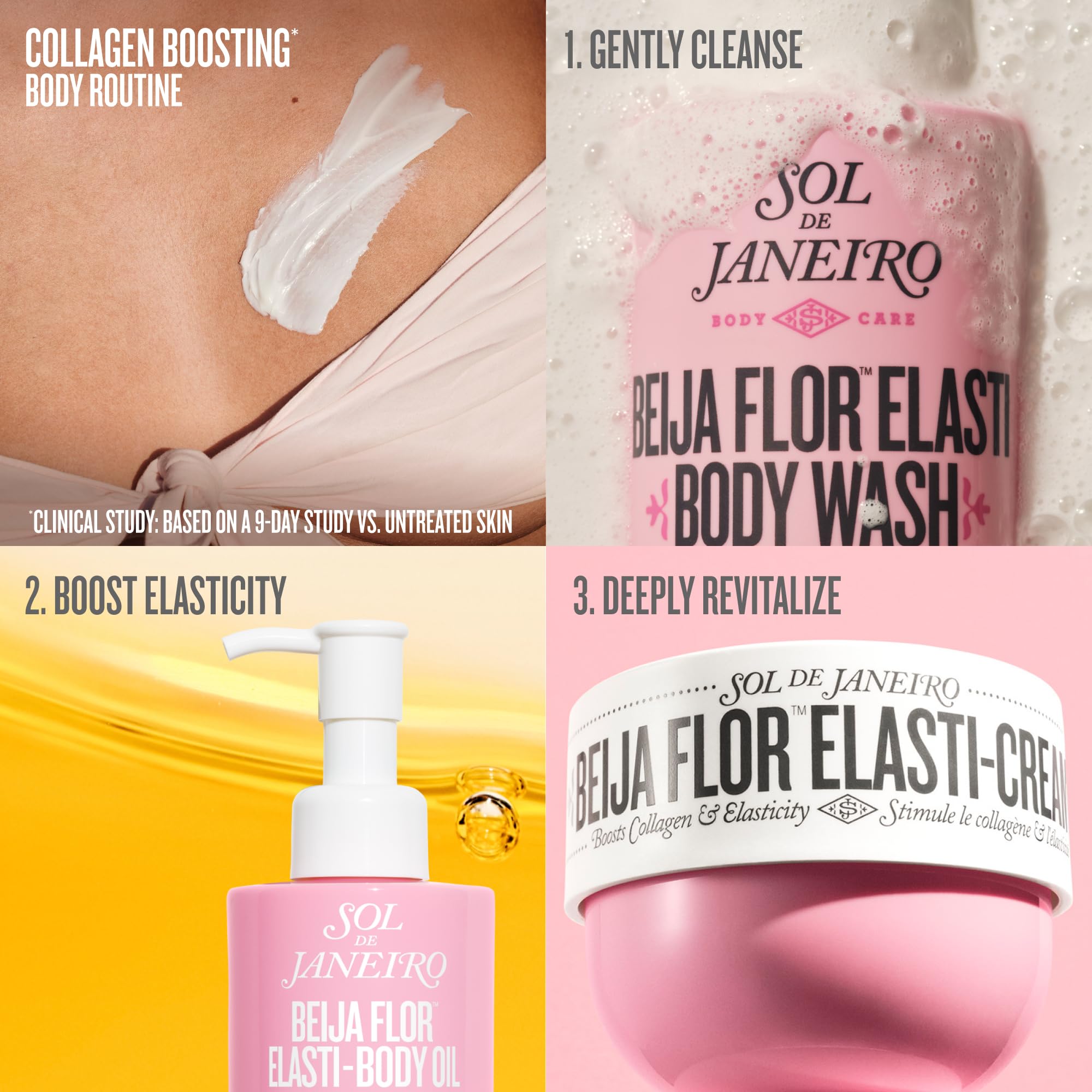 Huile squalane Beija Flor Elasti-Body Oil, nourrissante en profondeur