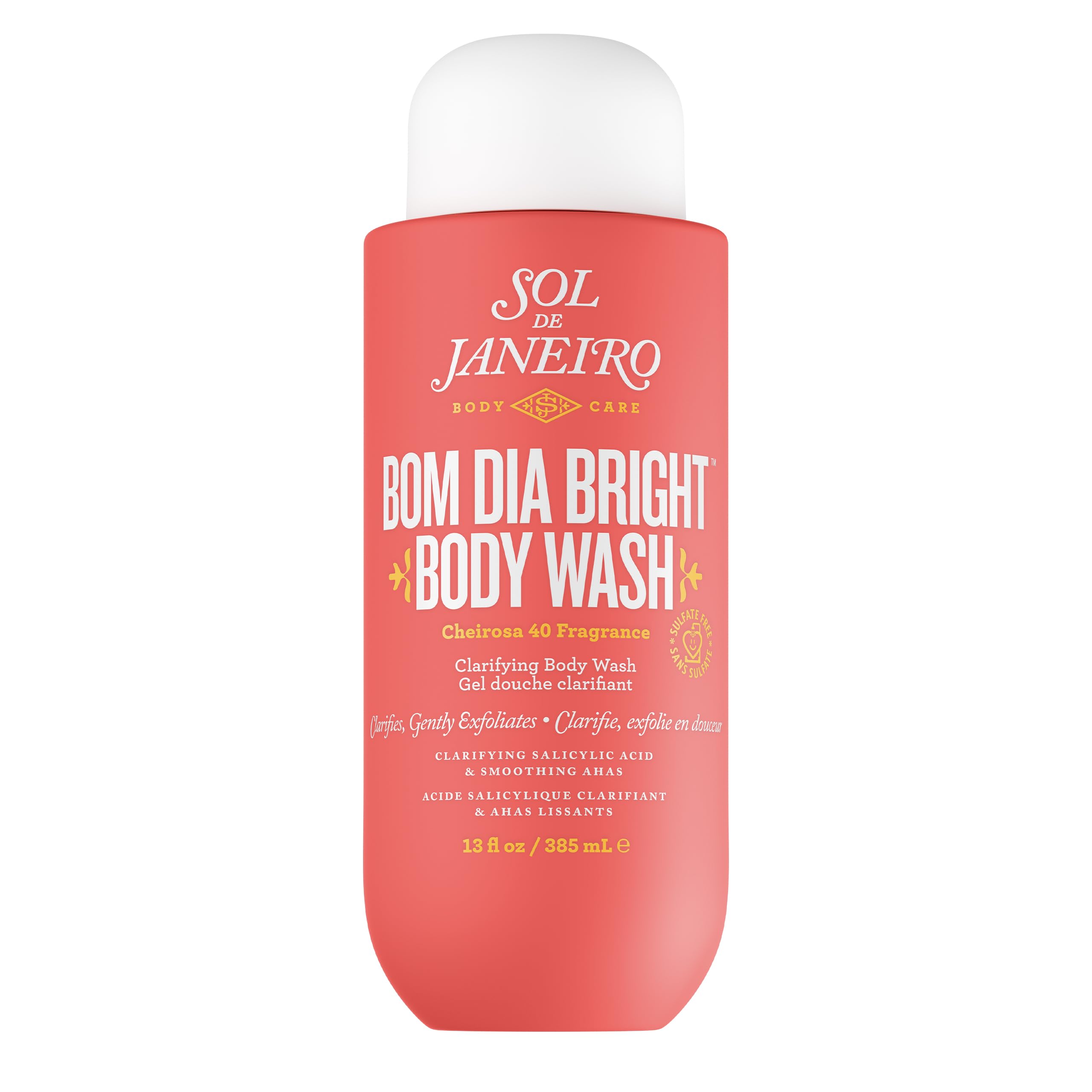 Sol de Janeiro Bom Dia Bright : flacon élégant prêt pour votre routine douche.