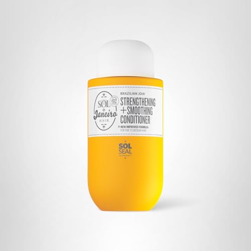 Sol de Janeiro Joia Conditioner: emballage élégant, sans sulfates, compatible couleur.