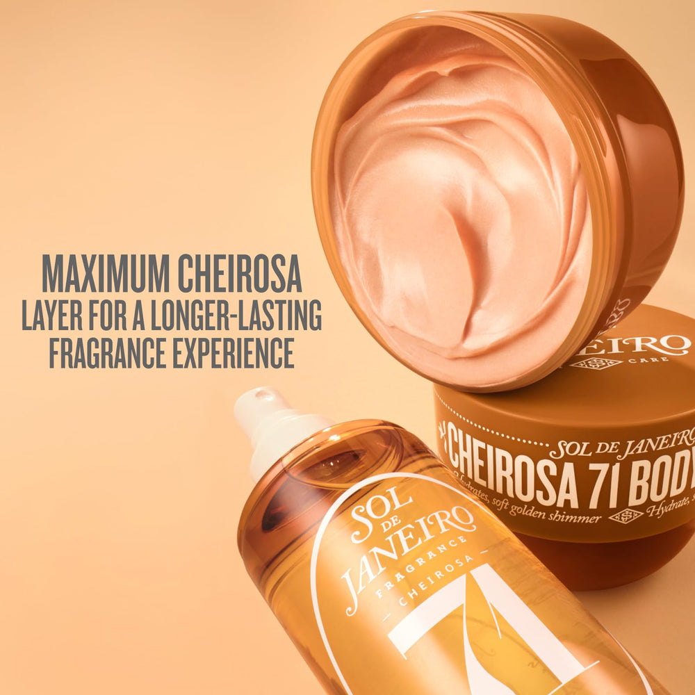 Sol de Janeiro Cheirosa 71 : parfum caramelisé enveloppant pour une expérience sensorielle.