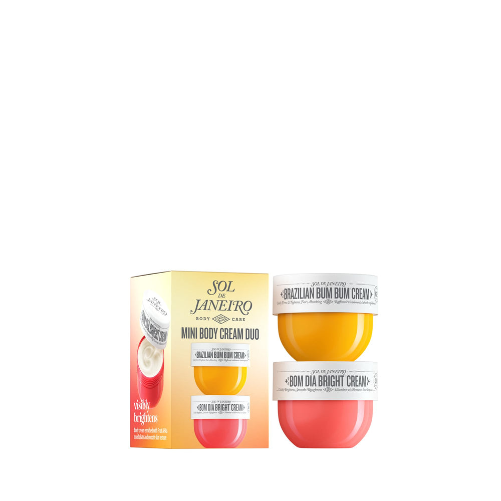 Sol de Janeiro Bum Bum mini-pot, texture riche et peau visiblement plus ferme.