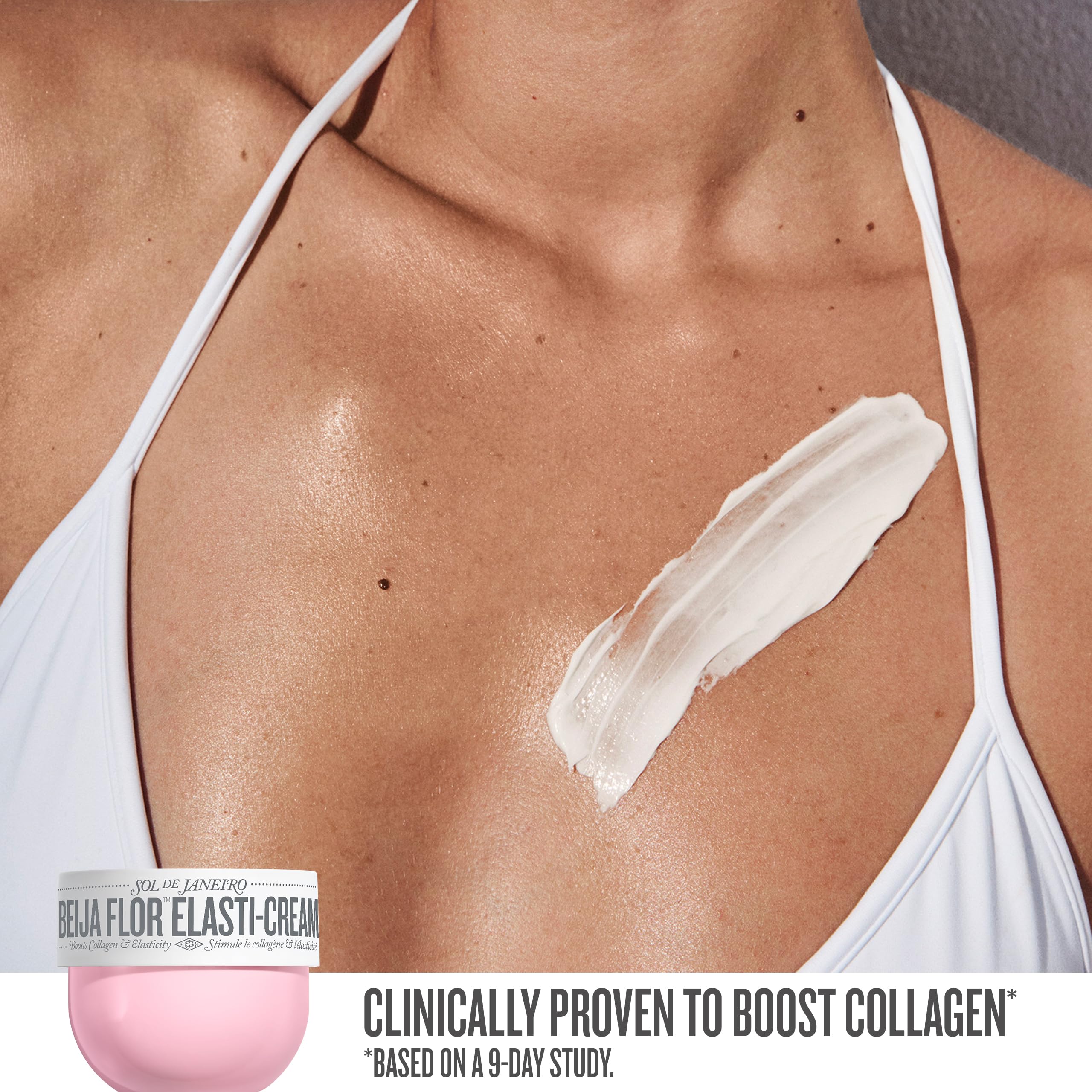 Crème Elasti-Cream Beija Flor, hydratation prolongée en déplacement
