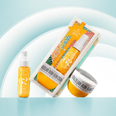Coffret voyage Sol de Janeiro: miniatures pratiques pour sac ou valise.