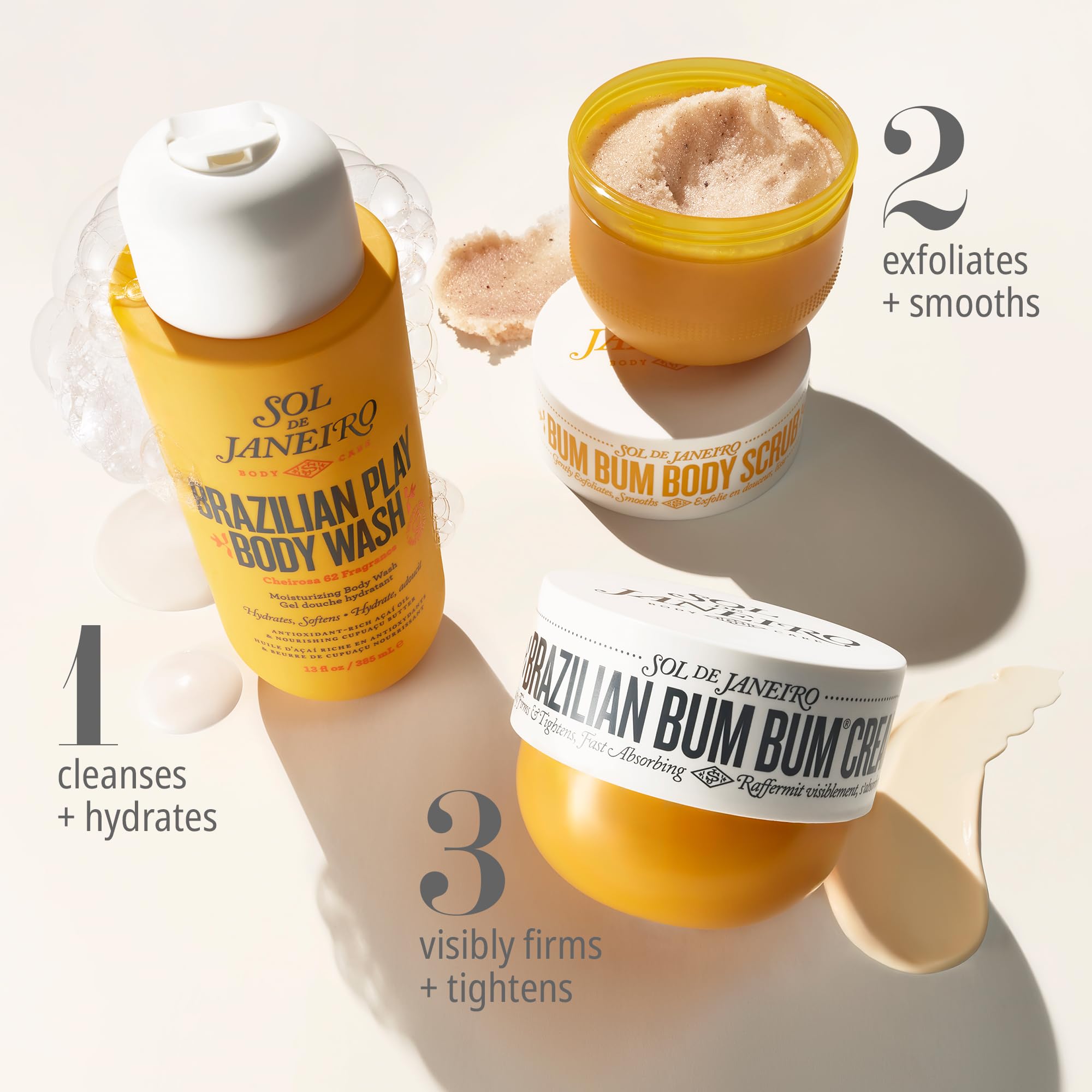 Sol de Janeiro Gommage Bum Bum – huile de coco nourrissante