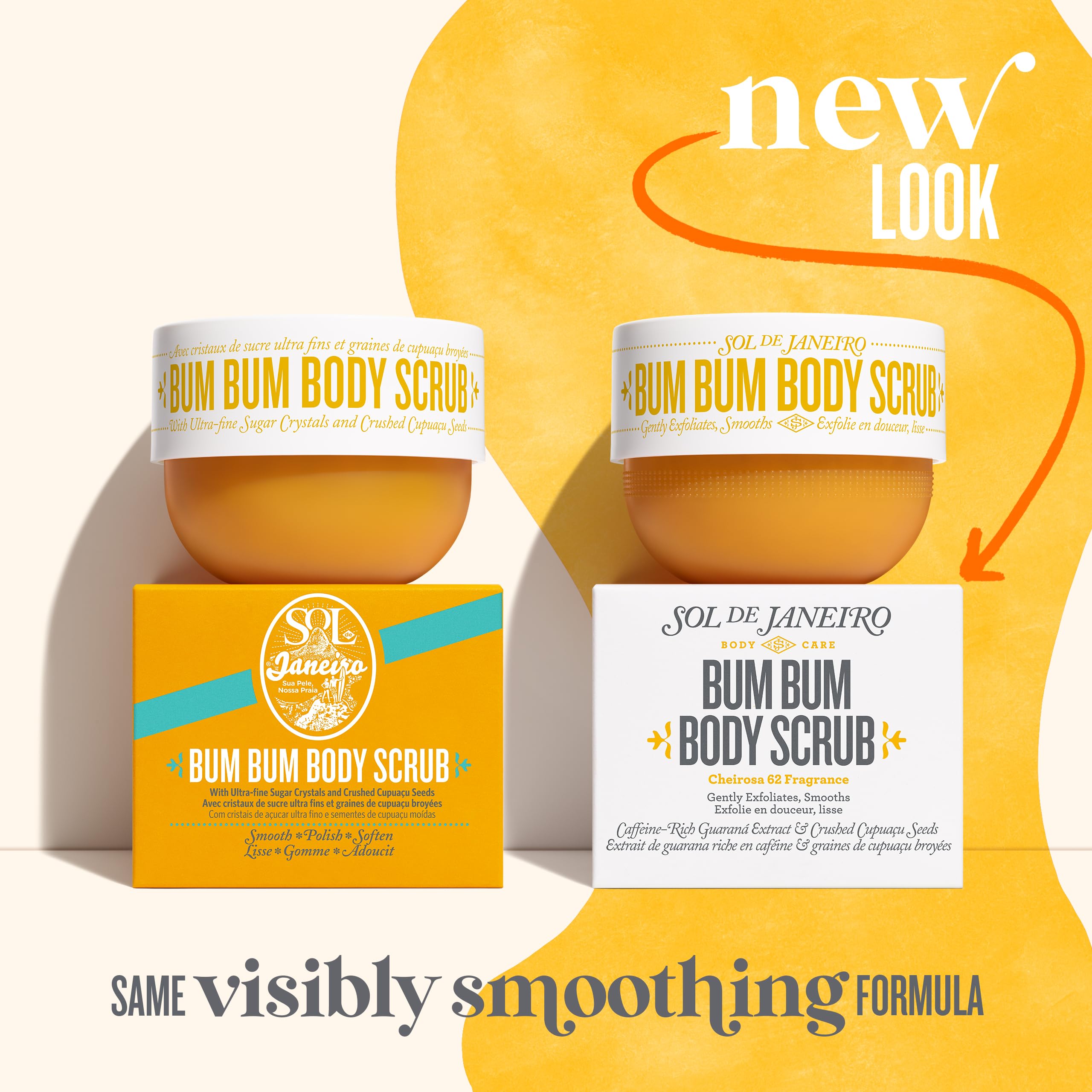 Sol de Janeiro Gommage Bum Bum – rituel après douche pour peau satinée