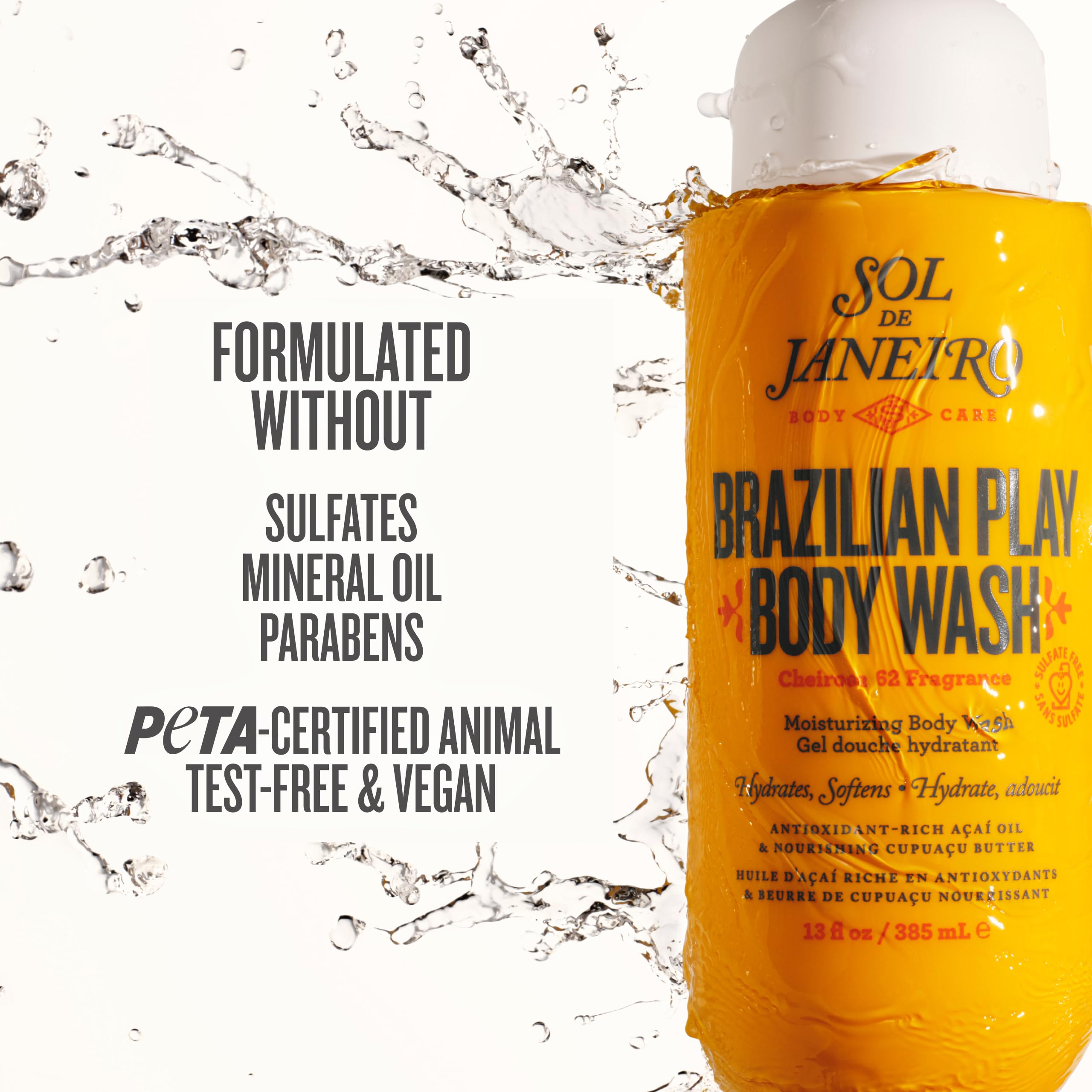 Sol de Janeiro: rituel douche quotidien pour une peau douce.
