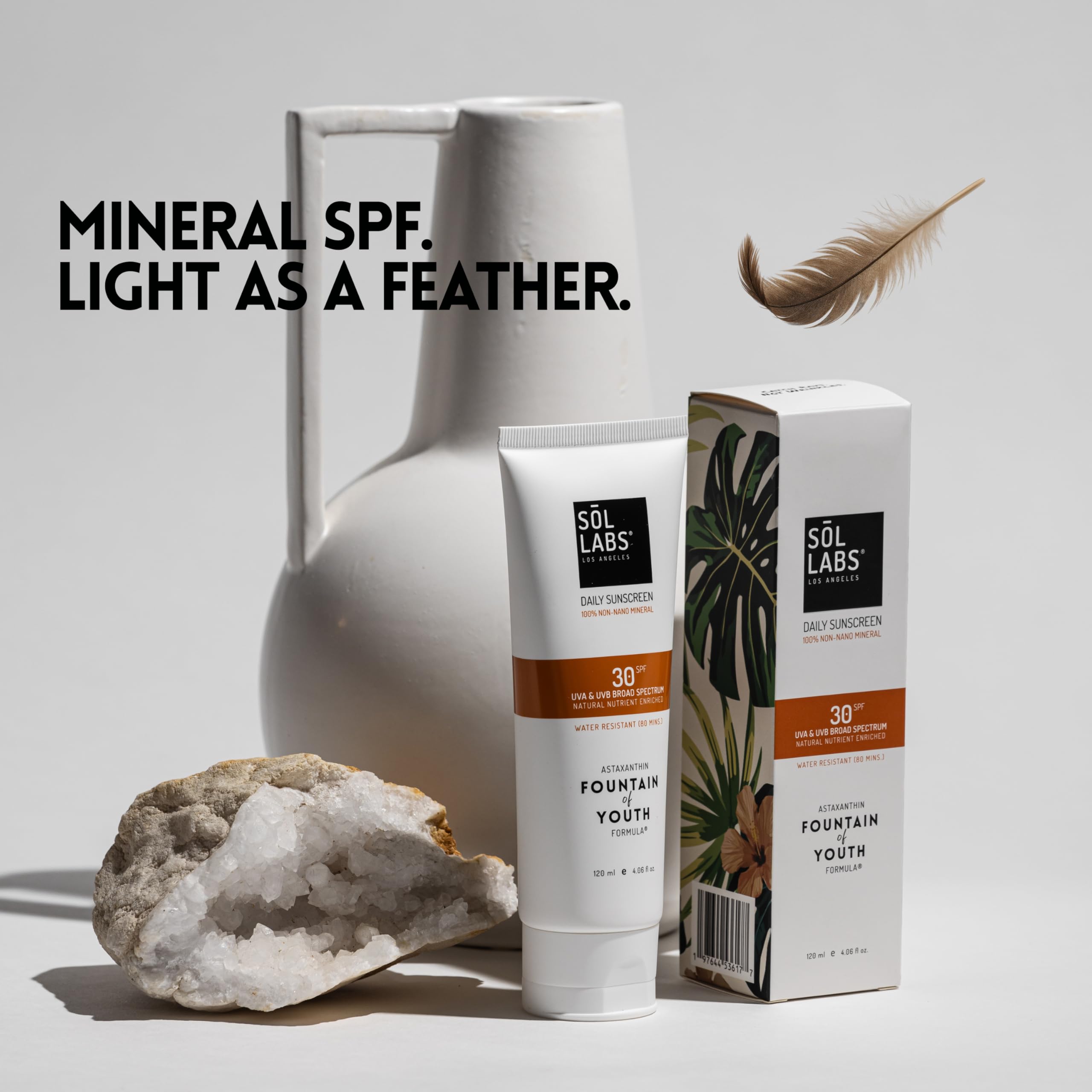 SOL LABS protection UV 80 minutes pour activités en plein air