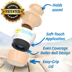 Solar Buddies capot et boîtier – rangement sûr et réutilisable lors des déplacements.