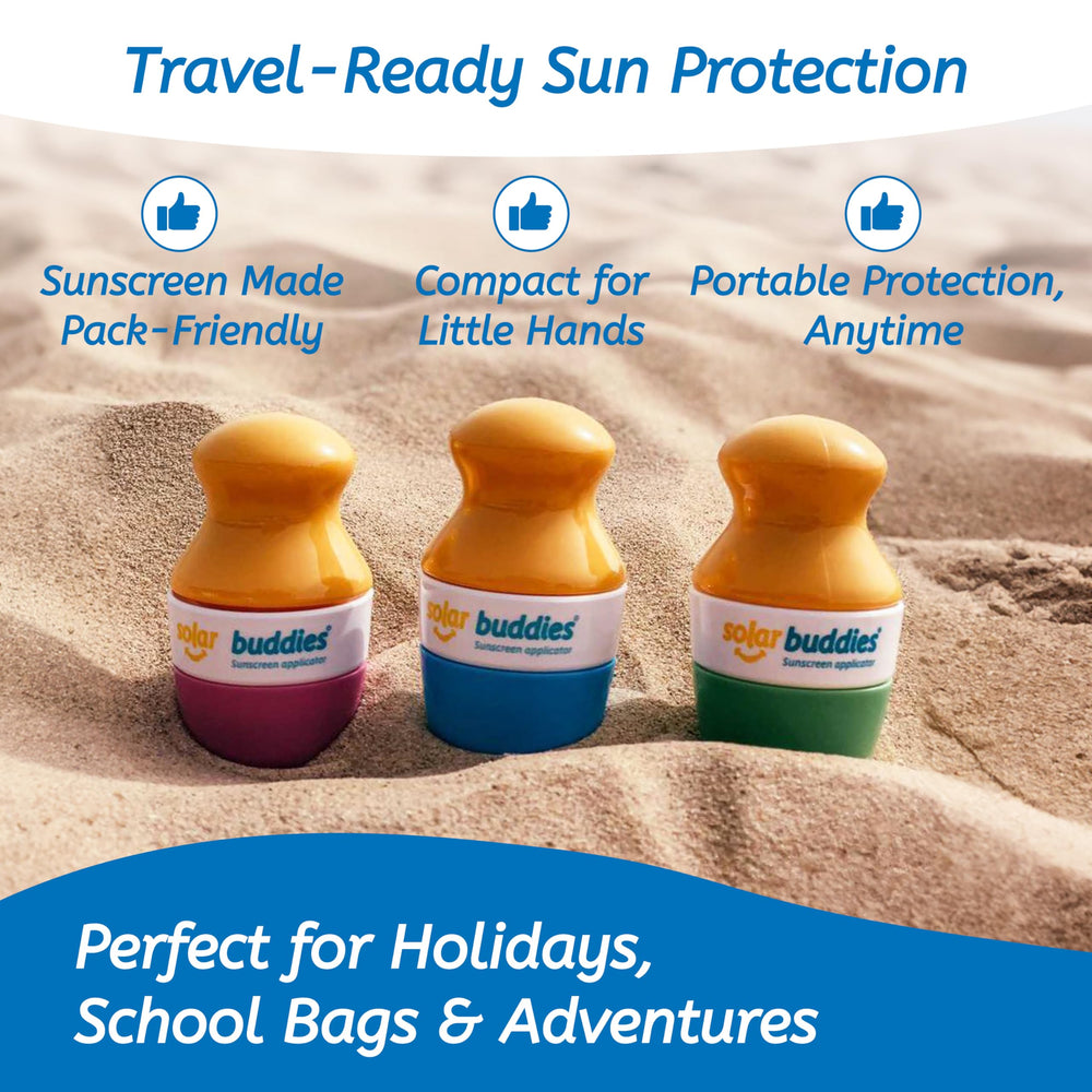 Solar Buddies format voyage compact, idéal pour le sac cabine.