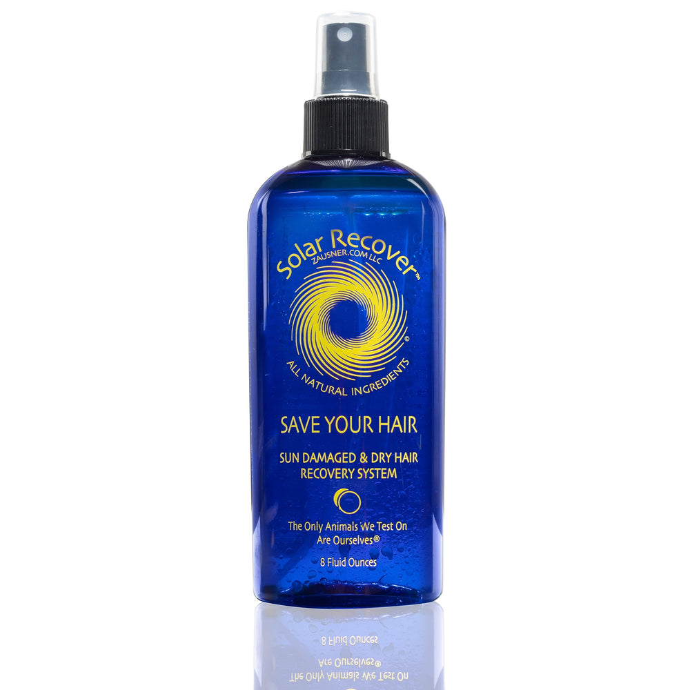 Solar Recover—bouteille-pompe 8oz pour démêlage facile et hydratation des cheveux