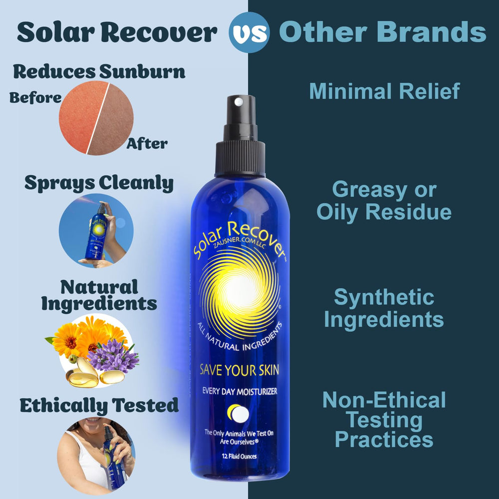 Solar Recover Vitamine E Camomille met en évidence nutriments apaisants