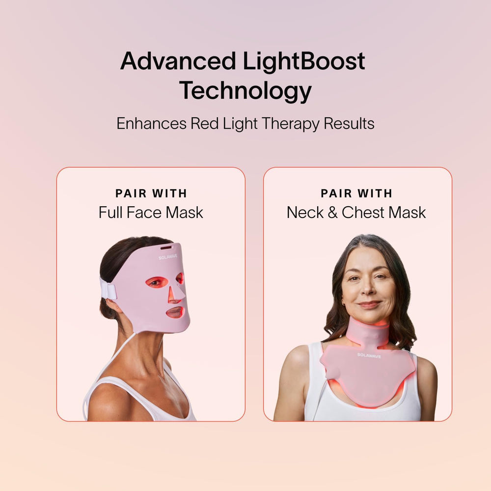 Formule propre: sans parfum et vegan dans Solawave LightBoost.