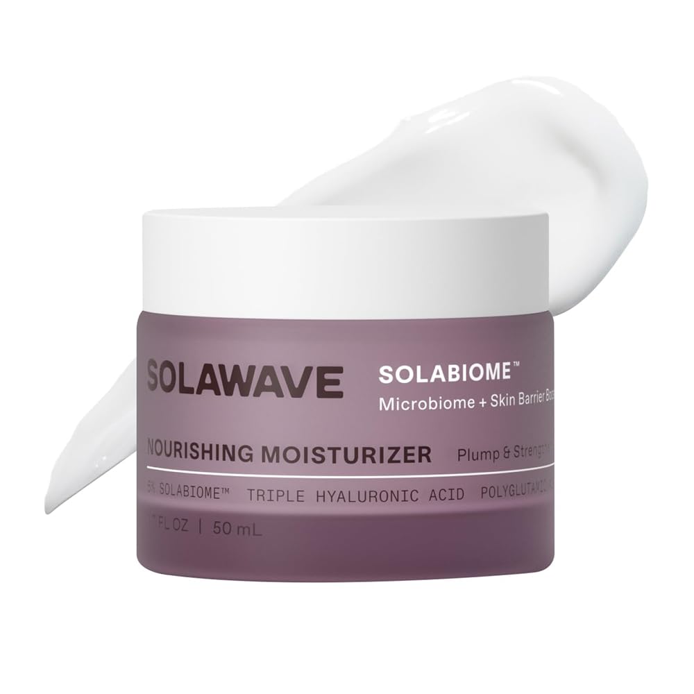 Solawave Crème Nuage Probiotique dans son emballage; hydratation rapide et légère.