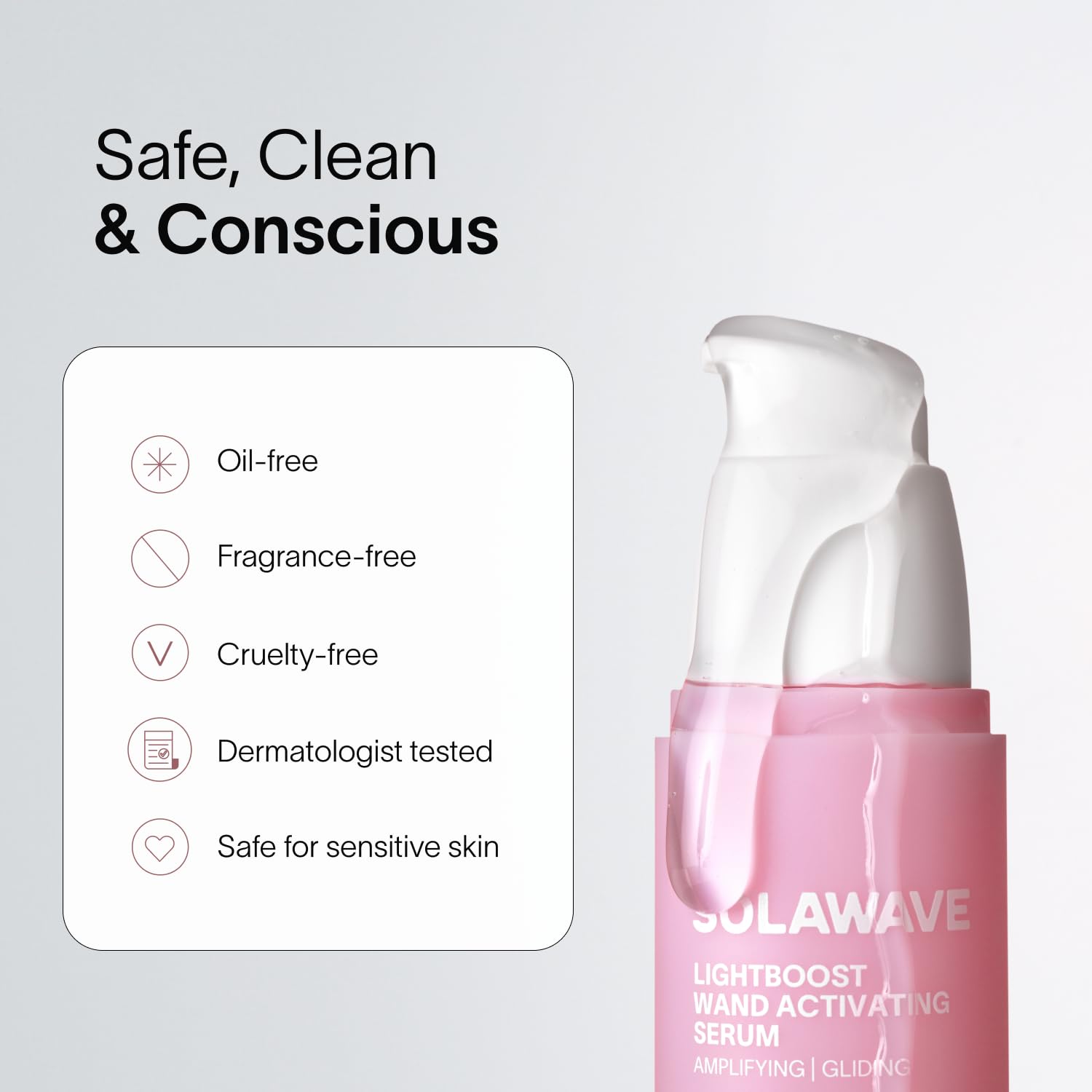 Solawave LightBoost intégré à votre rituel quotidien pour revitaliser la peau.