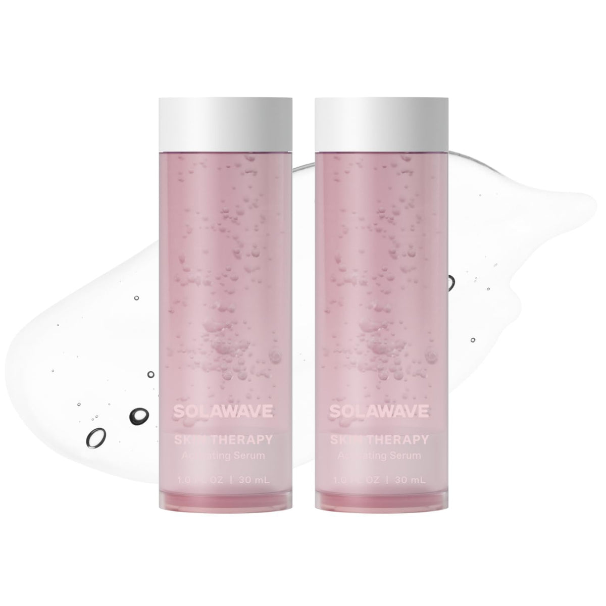 Solawave Sérum Activateur bouteille: hydratation et éclat.