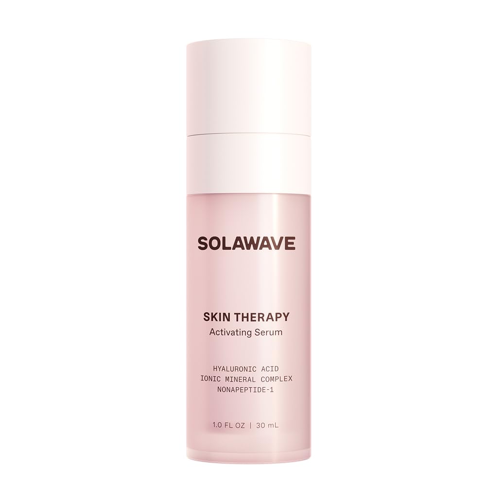 Solawave Wand Serum Bouteille : flacon élégant prêt pour une hydratation rapide.