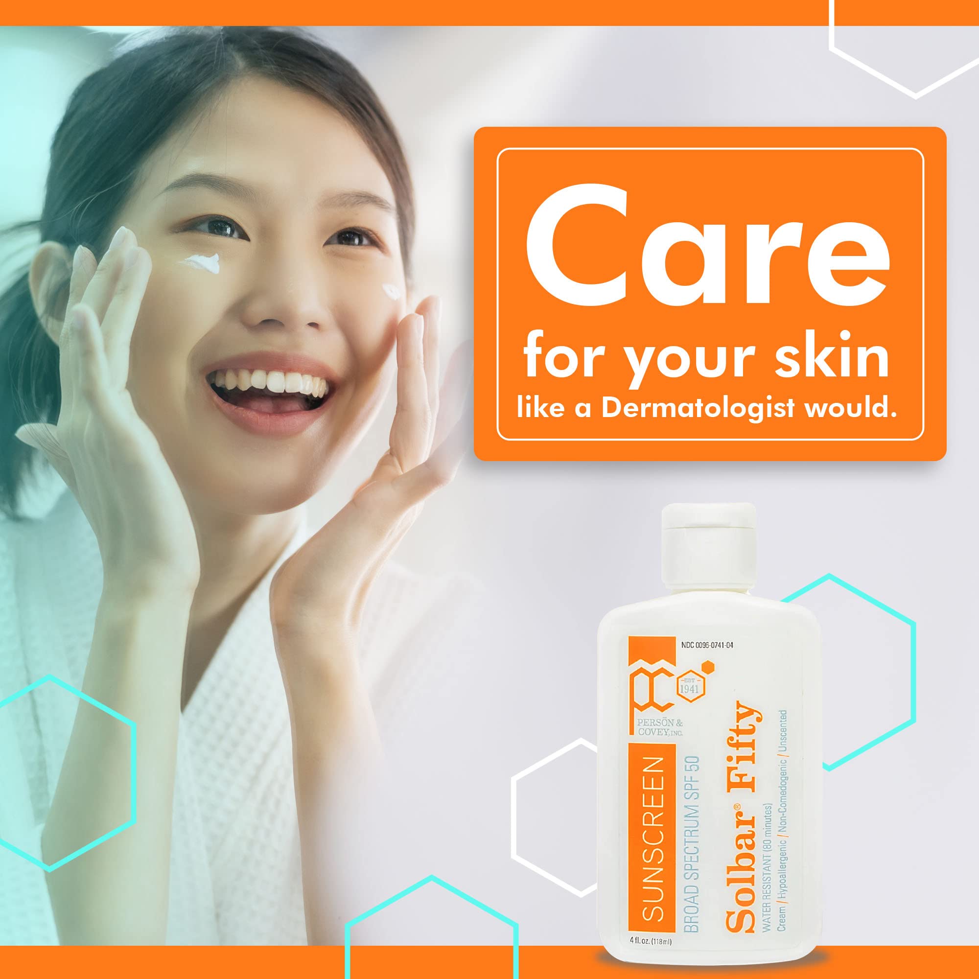 Solbar Fifty hydratation durable pour peau sèche sous le soleil