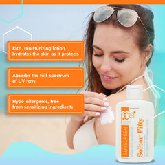 Solbar Fifty protection solaire à large spectre couvrant UVA et UVB