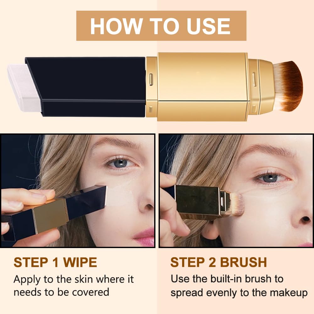 Brosse intégrée SOLOTREE pour une application homogène et fluide.
