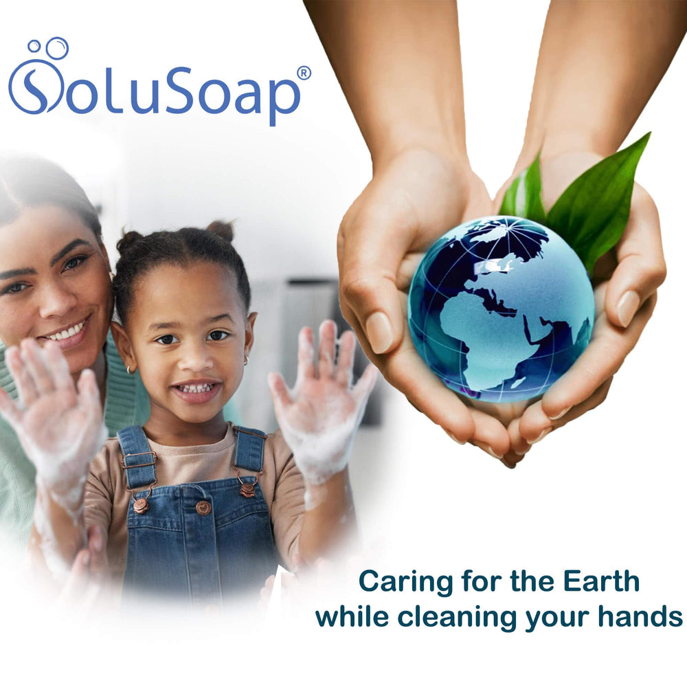 SoluSoap recharge moussante mains — utilisation simple et pratique au quotidien