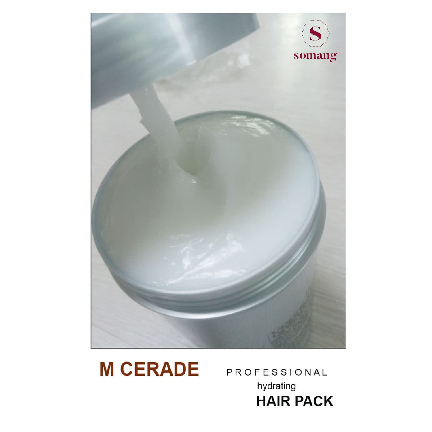Somang M Cerade: application-massage sur cuir chevelu pour purification et sensation rafraîchissante.