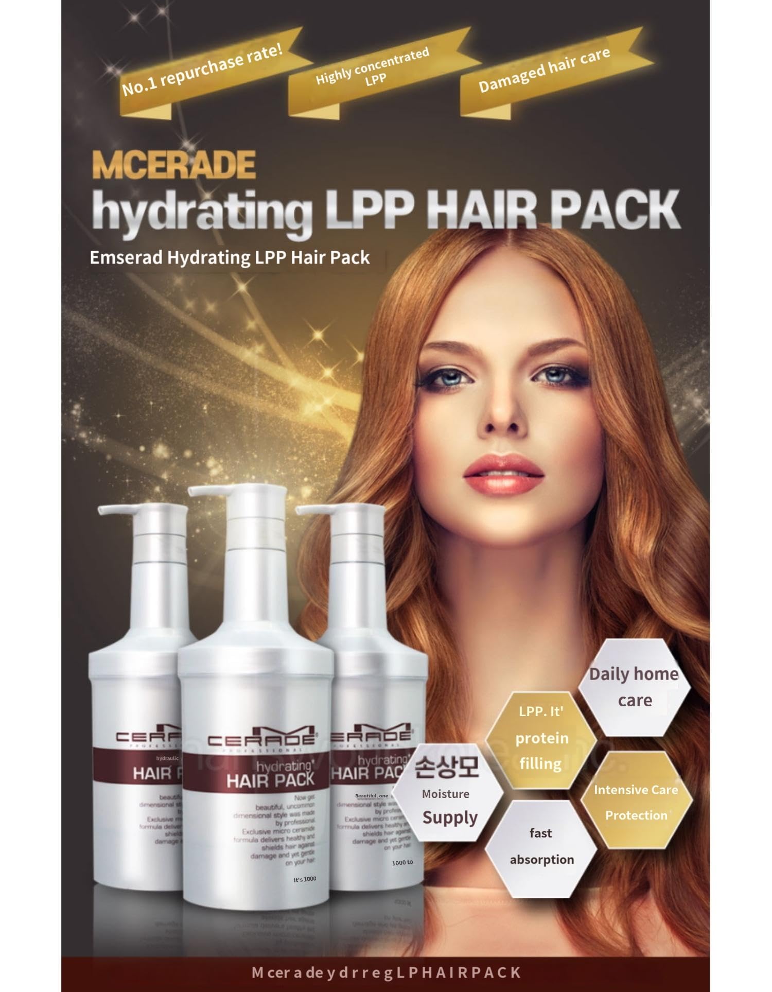 Somang M Cerade: routine beauté capillaire pour cheveux resplendissants et souples.