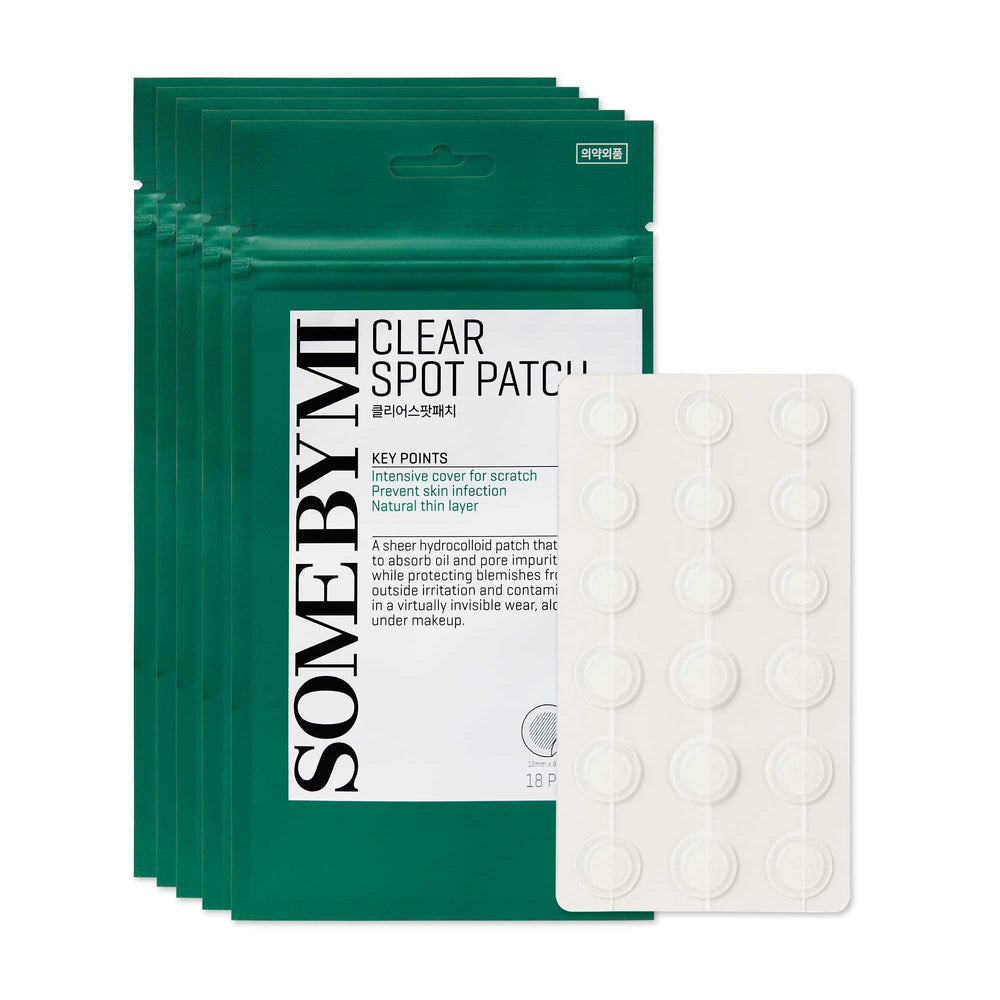 SOME BY MI patch-points clair pour boutons, lot de 5, pratique.