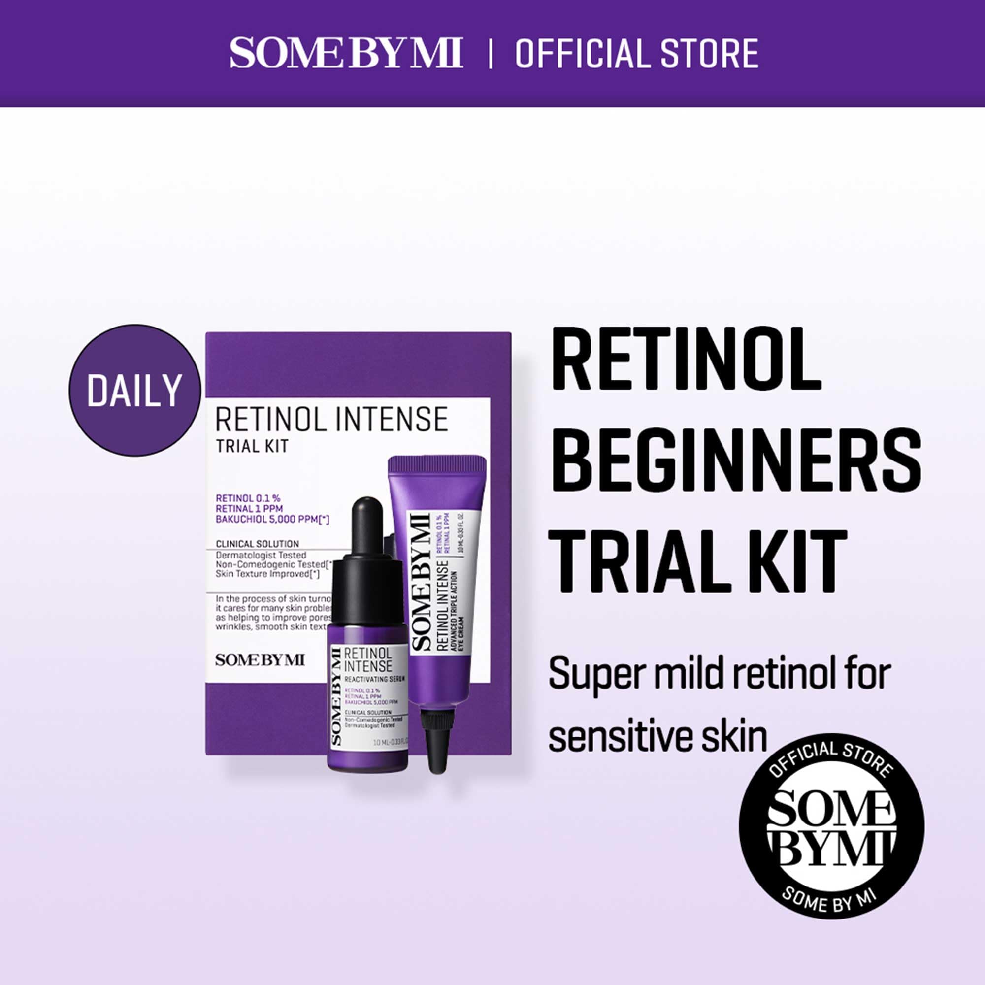 Crème yeux retinol SOME BY MI, soin contour et anti-fatigue