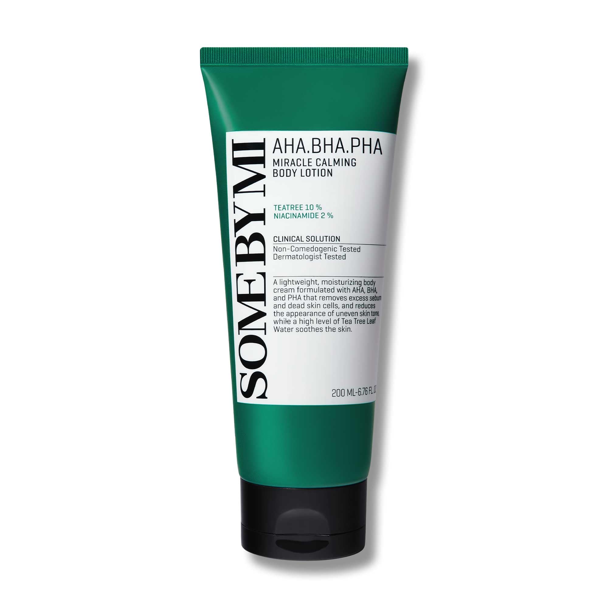 SOME BY MI Miracle Body Lotion : présentation de la bouteille pour hydratation quotidienne.