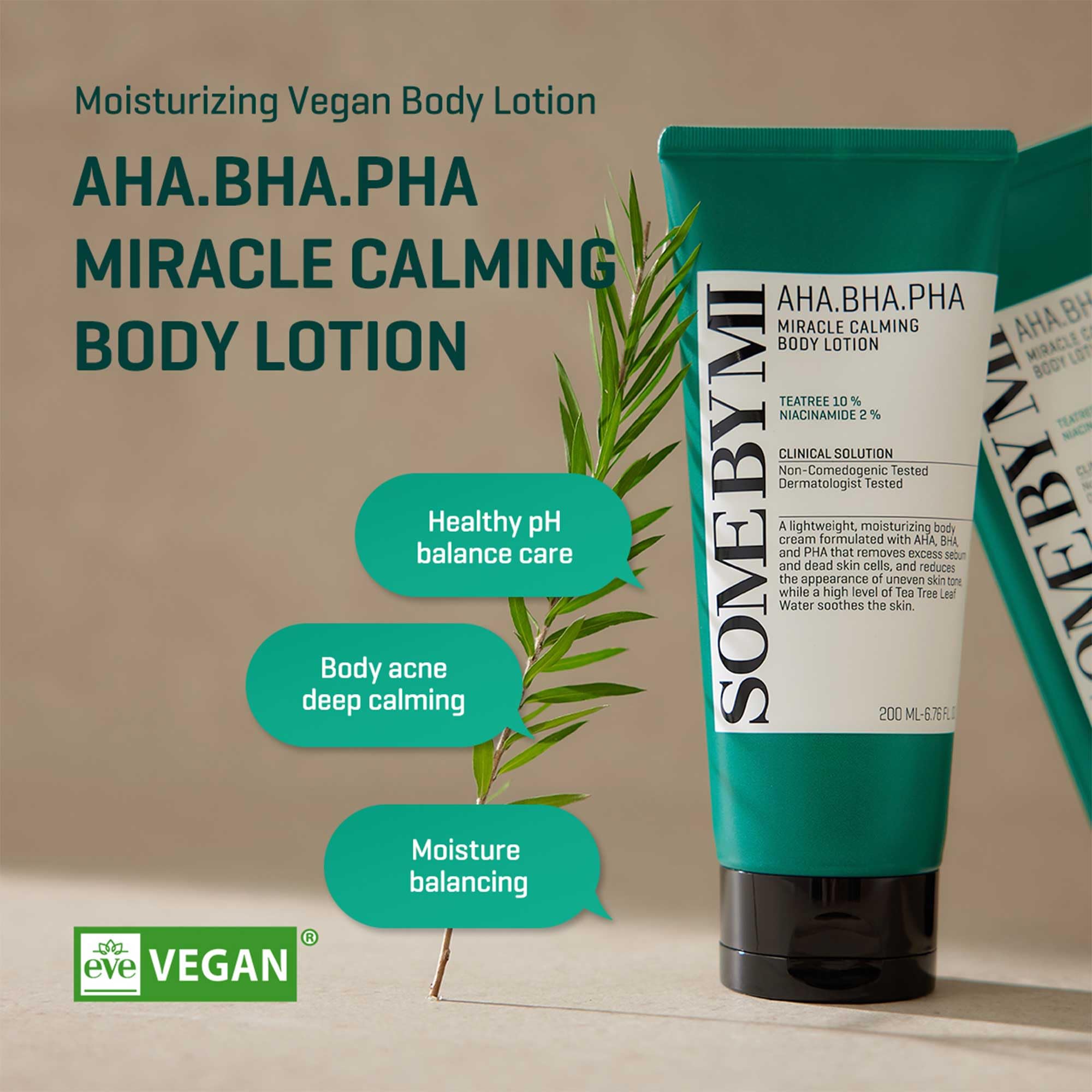 SOME BY MI Miracle Body Lotion : texture légère idéale pour peau sèche.