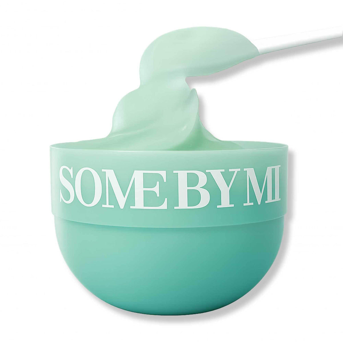 SOME BY MI PDRN Spirulina Masque Sherbet, texture rafraîchissante et hydratante.