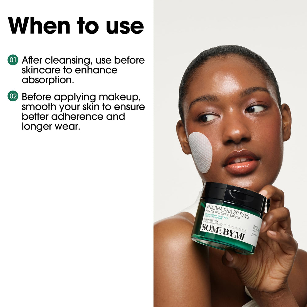 SOME BY MI rituel quotidien visage, pratique et efficace dans la routine.