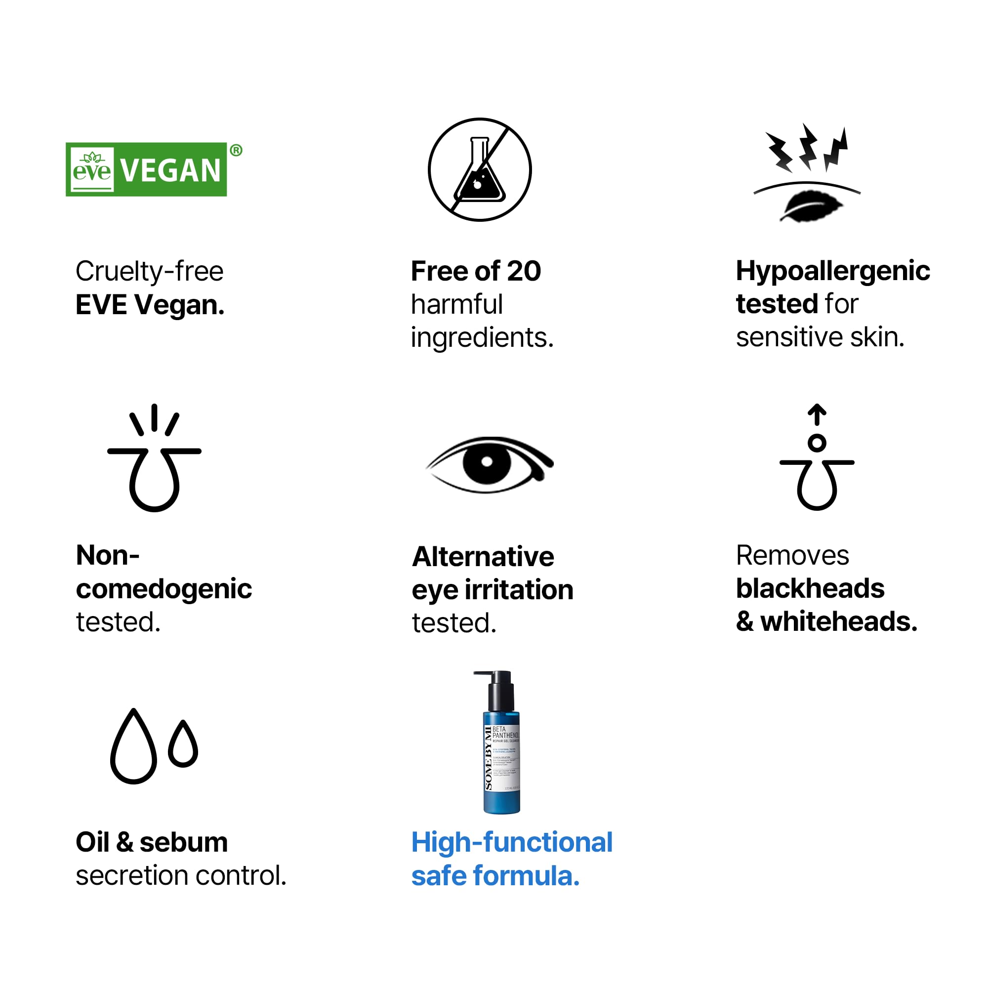 SOME BY MI Sodium Cocoyl Isethionate – mousse douce et efficace.