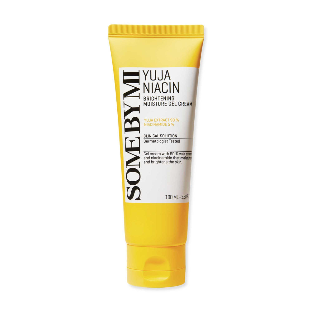SOME BY MI Yuja Niacin Gel Crème, bouteille lumineuse, effet éclaircissant et rafraîchissant