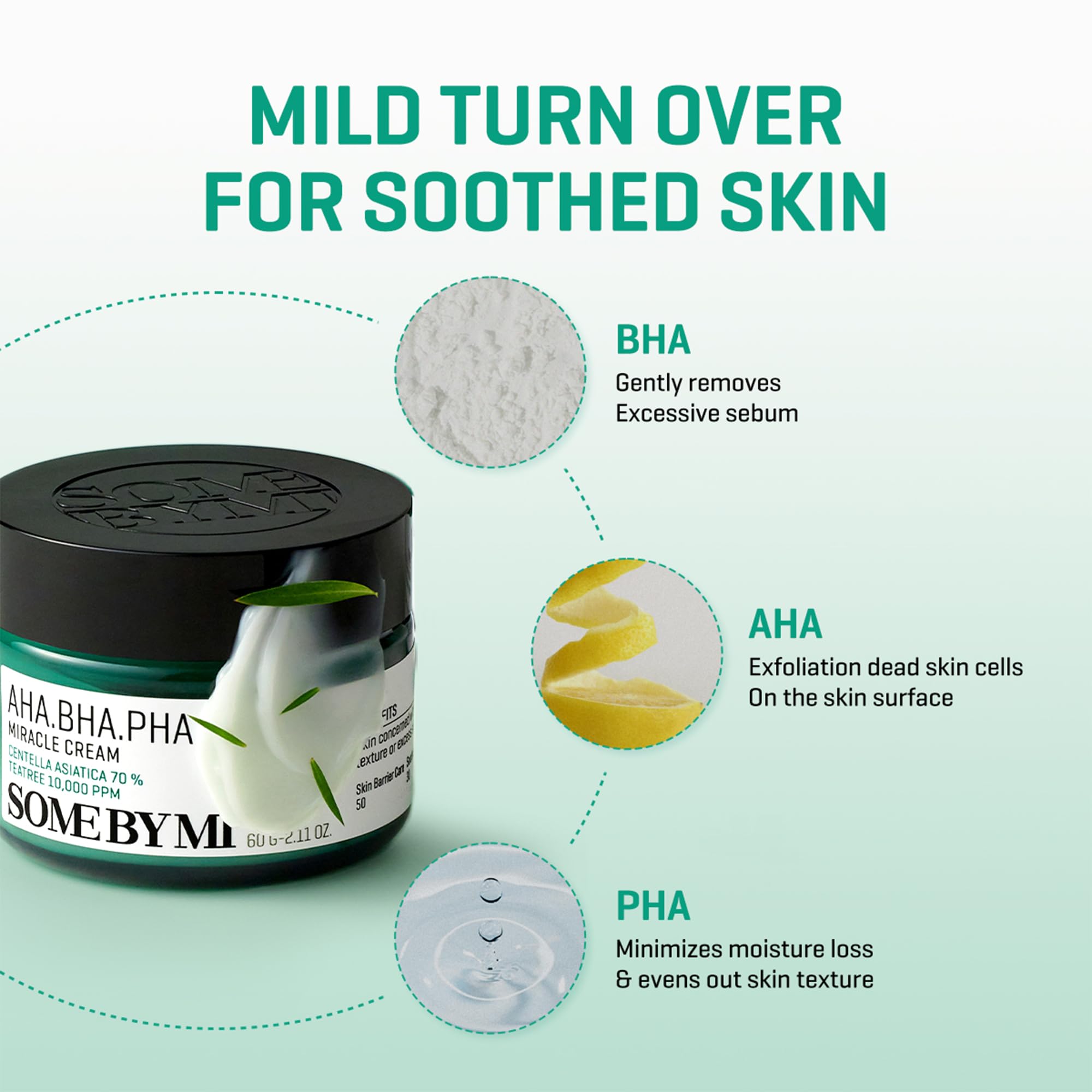 SOME BY MI crème miracle emballage détails — présentation soignée et facile à repérer