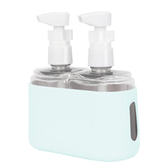 Les Bouteilles Songaa voyage 2 en 1, idéales pour shampoing et soin.