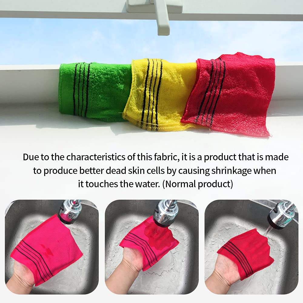 Accessoire pratique Songwol Towel: 20 pièces pour exfolier régulièrement