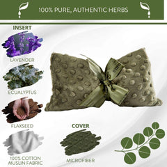 Housse du masque spa Sonoma Lavender facile à laver et hypoallergénique.