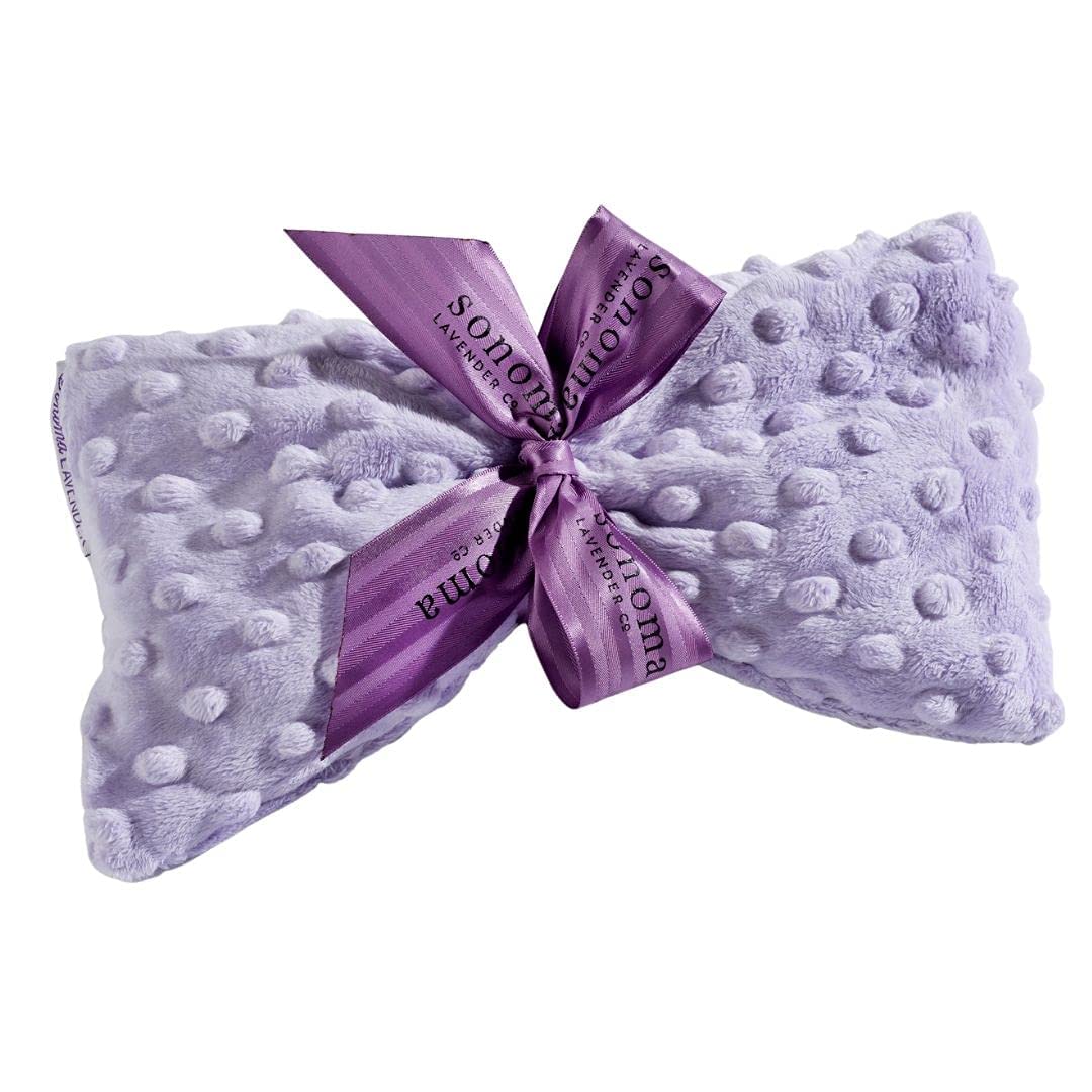 Masque spa Sonoma Lavender pour les yeux rectangulaire, relaxation rapide et confort.