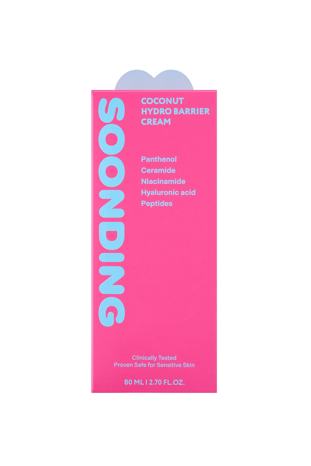 SOONDING Crème Barrière Coco – emballage écologique et pratique.