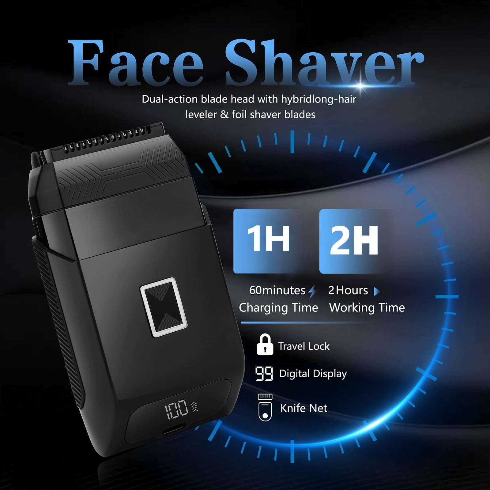 Soonsell trimmer nez et oreilles, taille discrète et portable pour les voyages.