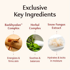 Sooryehan Baekhyodan ginseng sauvage, extrait puissant pour réveiller la peau.