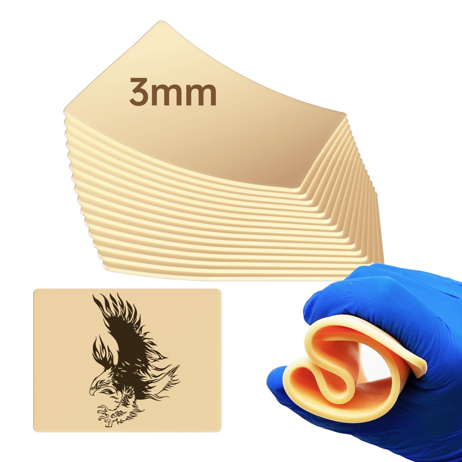Soposuky emballages individuels peau pratique tatouage, pratique et hygiénique.
